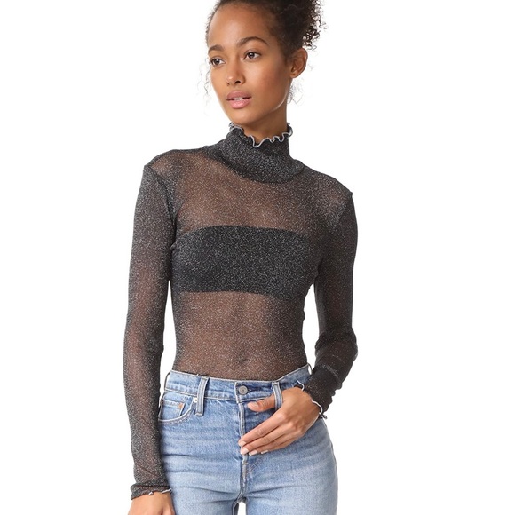 Free People Tops - FINAL SALE Free People boho mesh top, size M/L bought at Anthropology